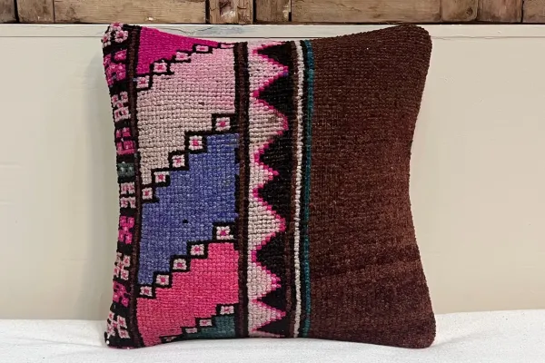 Kelim kussen uit Turkije 40cm x 40cm incl binnenkussen Nr.16003