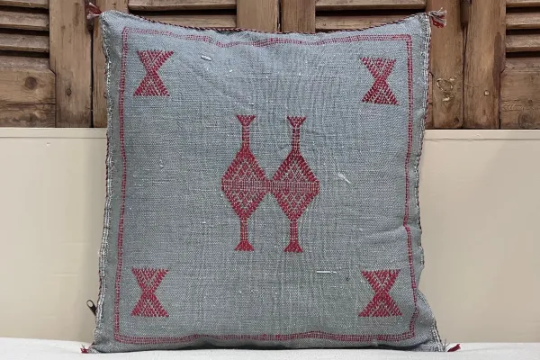 Sabra Kussen uit Marokko blauw 45cm x 45cm incl vulling nr.94181