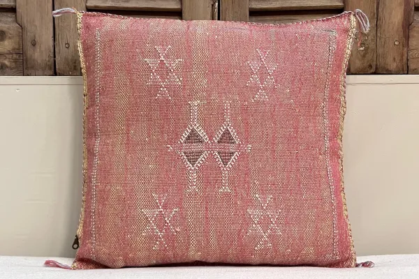 SALE Sabra Kussen Marokko  45cm x 45cm incl vulling nr.14108  (kussen heeft een gaatje)