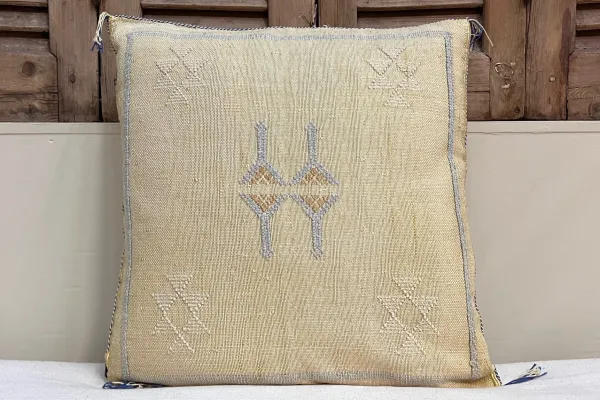 Sabra Kussen Marokko geel  45cm x 45cm incl vulling nr.14110