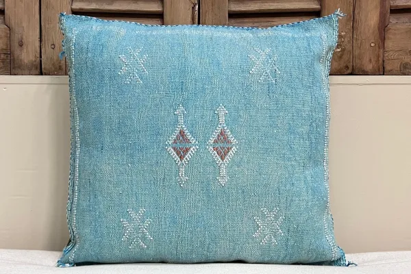 Sabra Kussen Marokko blauw 45cm x 45cm incl vulling nr.14146