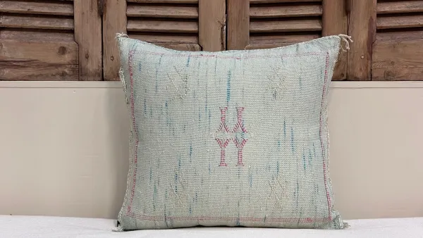 Sabra Kussen Marokko blauw 45cm x 45cm incl vulling nr.14147