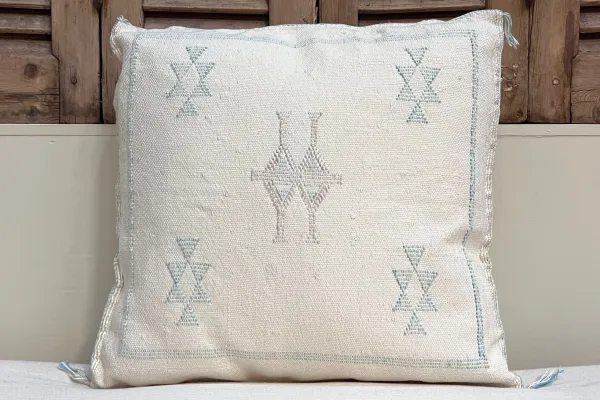 Sabra Kussen Marokko wit 45cm x 45cm incl vulling nr.14155