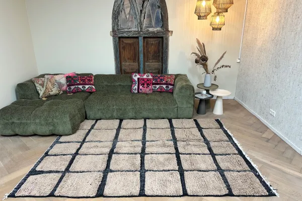 SALE Berber vloerkleed 18526 260cm x 185cm