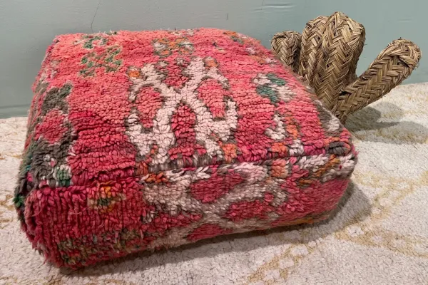 Moroccan Pouf No. 47017 60cm x 60cm x 25cm including filling