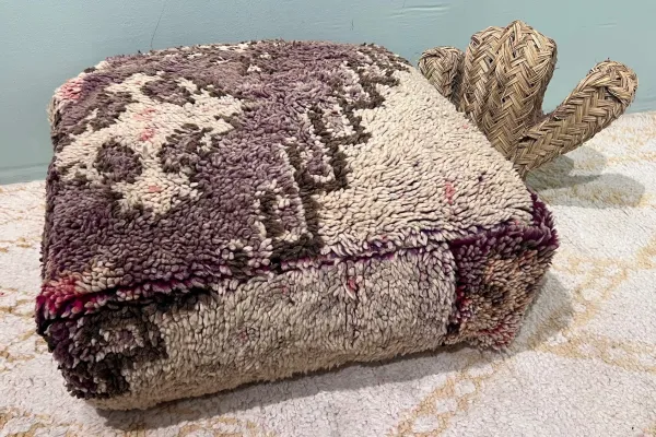 Moroccan Pouf No. 47019 60cm x 60cm x 25cm including filling