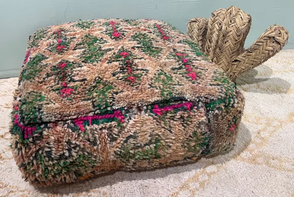 Moroccan Pouf No. 47031 60cm x 60cm x 25cm including filling