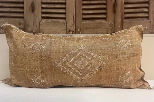 Sabra Kussen uit Marokko Bruin 100cm x 50cm incl vulling nr.63008