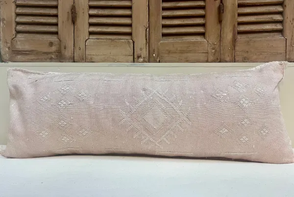 Sabra Kussen uit Marokko Roze 100cm x 50cm incl vulling nr.63036