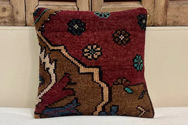 Kelim kussen uit Turkije 50cm x 50cm incl binnenkussen Nr.16041