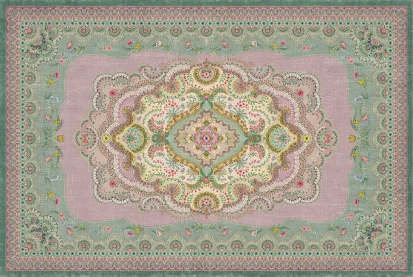 Sale vintage look vloerkleed 300cm x 200cm showroom model