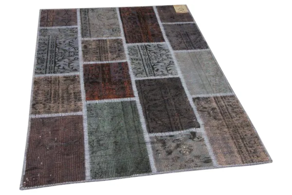 patchwork vloerkleed diverse kleuren nr.35802 182cm x 122cm