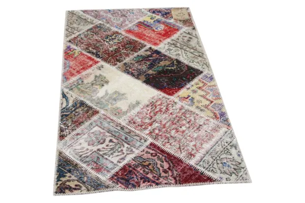 patchwork vloerkleed diverse kleuren nr.36204 81cm x 154cm