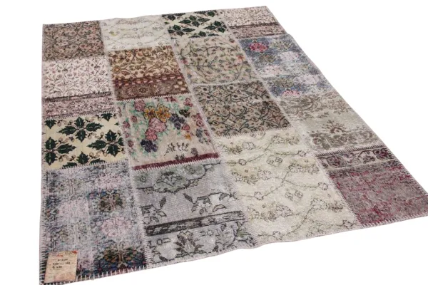 patchwork vloerkleed diverse kleuren nr.21232 230cm x 160cm 