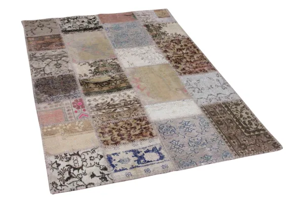 patchwork vloerkleed diverse kleuren 180cm x 120cm 22333