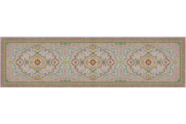 Sale Showroom model Majorelle by Pip Pastel Pink loper 295cm x 80cm