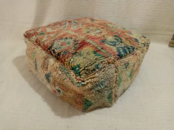 Moroccan Pouf No. 77124 60cm x 60cm x 25cm including filling