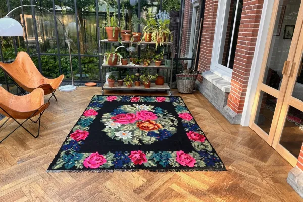 Rozenkelim  11103 261cm x 192cm 
