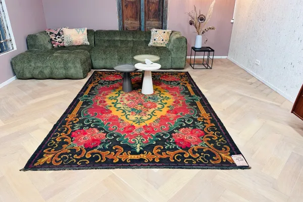 Rozenkelim authentiek, handgeweven in Moldavië 11040 280cm x 190cm