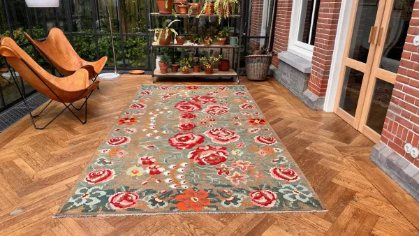 Rozenkelim  11296 335cm x 184cm  