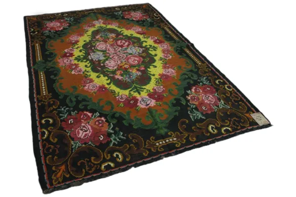 Rozenkelim authentiek, handgeweven in Moldavië 59406 294cm x 195cm 