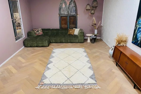 Beni ourain 15234 279cm x 158cm