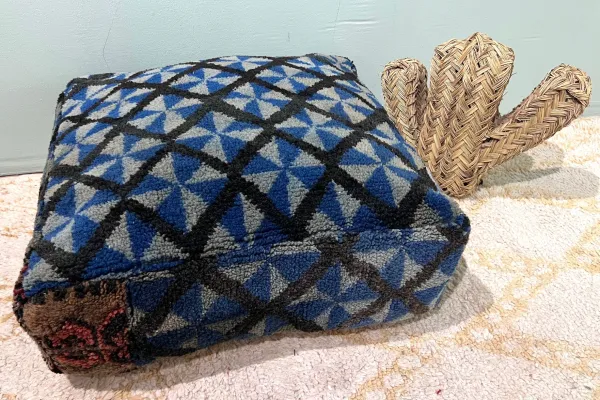 Moroccan Pouf No. 21131 60cm x 60cm x 25cm including filling