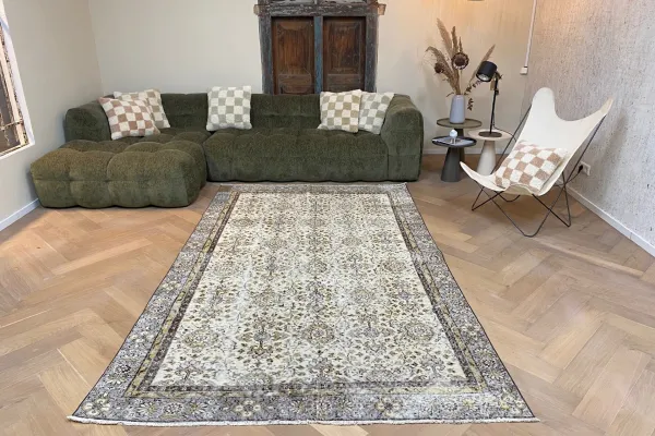 Vintage vloerkleed 12643  285cm x 170cm 