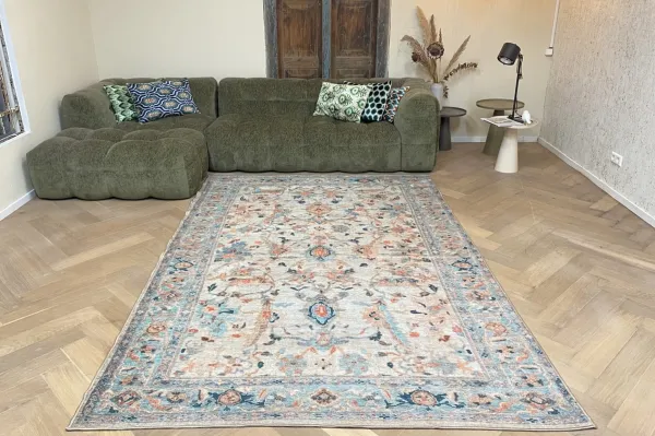 SALE Vintage look vloerkleed in diverse maten nr 20690