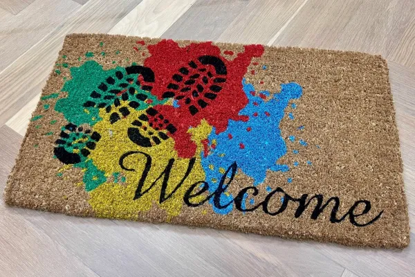 Sample sale deurmat "Welcome" 75cm x 45cm