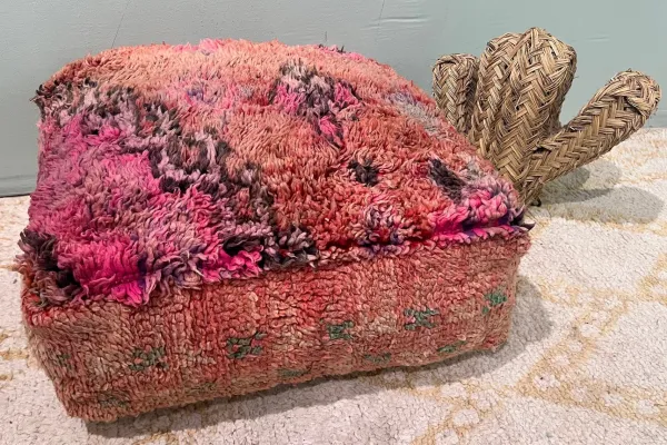 Moroccan Pouf No. 47039 60cm x 60cm x 25cm including filling