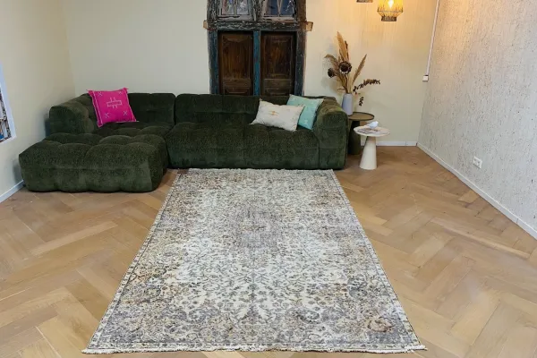 Vintage vloerkleed 59621 260cm x 170cm