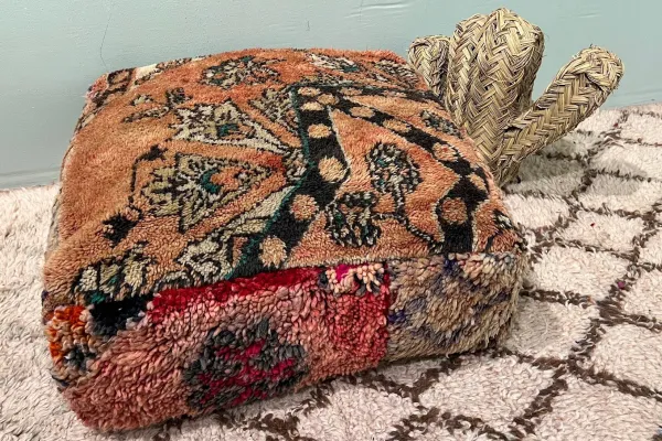 Marokkaanse Poef nr.44117 60cm x 60cm x 25cm