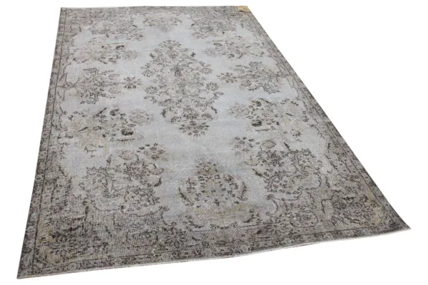 Vintage vloerkleed blauw 22745 288cm x 174cm