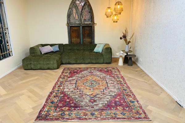 Vintage look vloerkleed in diverse maten nr 1691