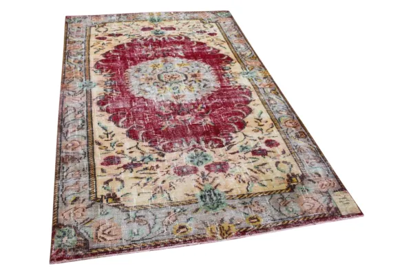 Vintage vloerkleed diverse kleuren 24006 252cm x 152cm