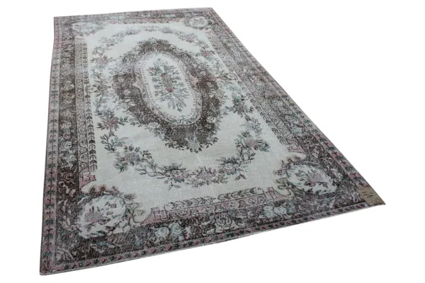 Vintage vloerkleed 25666 340cm x 195cm