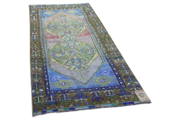 Vintage vloerkleed 56160 225cm x 110cm