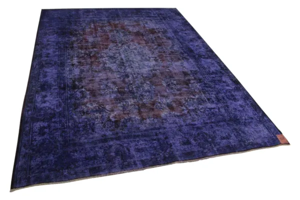 paars vintage vloerkleed nr.56396 397cm x 297cm