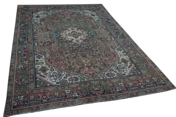 Vintage vloerkleed 60103 284cm x 190cm