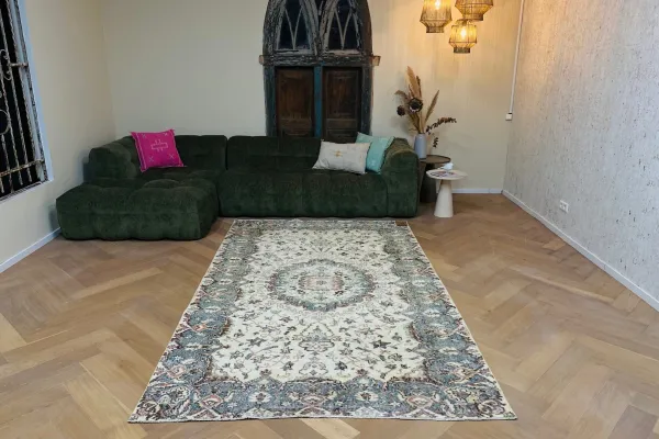 Vintage vloerkleed 13406 282cm x 168cm