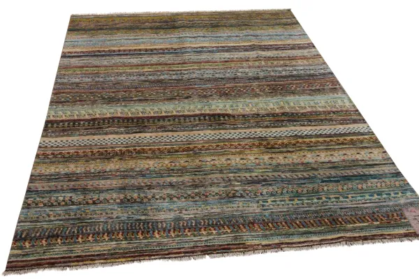 Handgemaakt vloerkleed uit Afghanistan 14445 239cm x 174cm