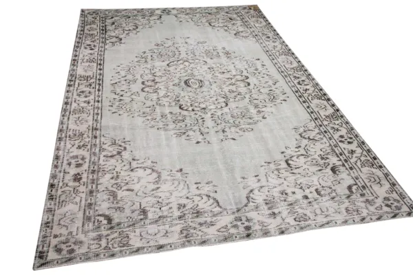 Vintage vloerkleed groen 24248 315cm x 177cm