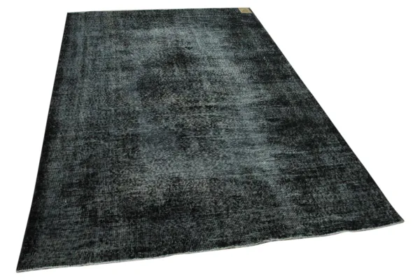 Vintage vloerkleed zwart 33353 267cm x 171cm