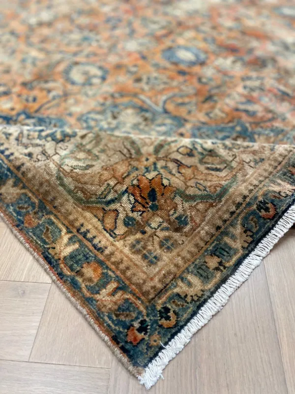 Vintage kirman vloerkleed 64396 396cm x 283cm