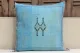 Sabra Kussen Marokko blauw 45cm x 45cm incl vulling nr.14194