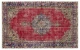 Vintage vloerkleed rood, blauw 19231 258cm x 158cm