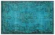 Vintage vloerkleed turquoise 25736 297cm x 189cm