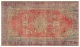 Vintage vloerkleed rood 28184 300cm x 175cm