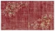Vintage vloerkleed rood 34708 266cm x 147cm